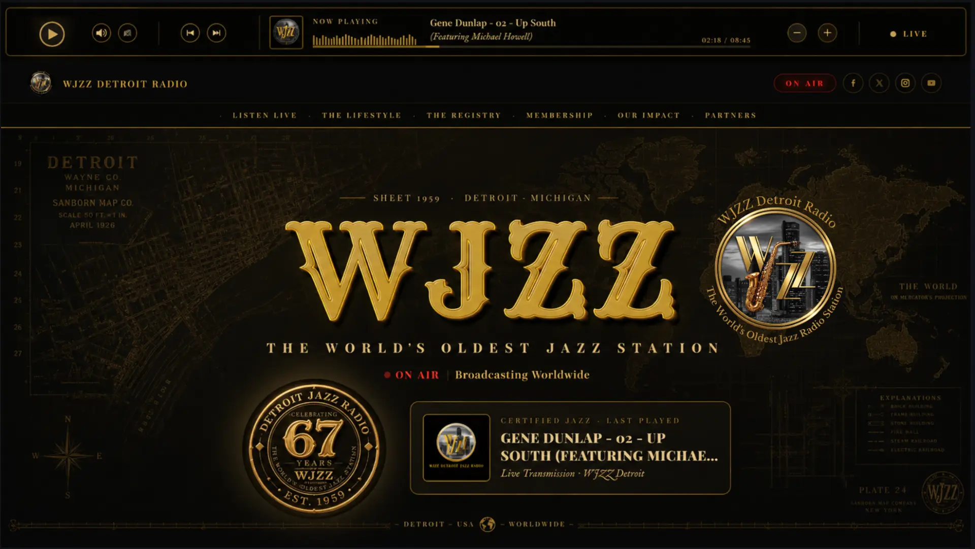 WJZZ Sand born Header